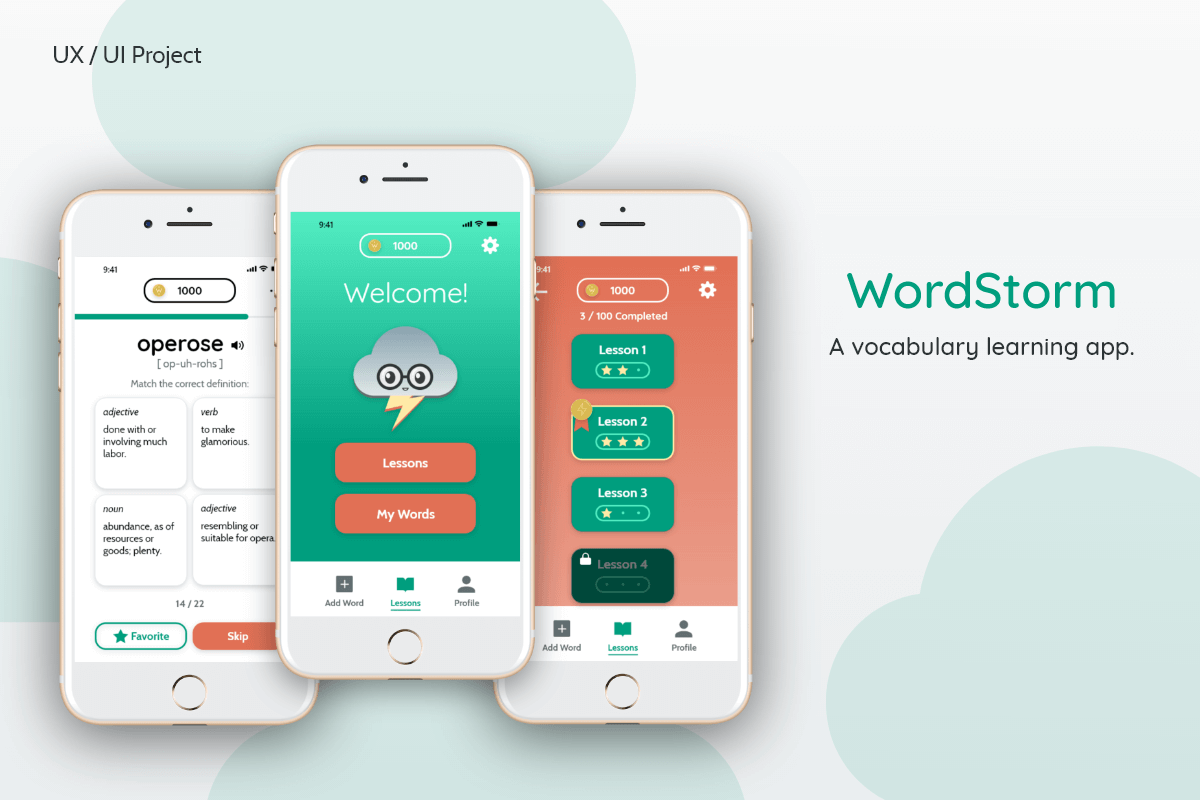 WordStorm ux project