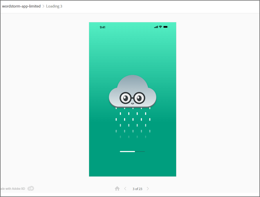 WordStorm limited prototype.